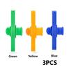 3PCS Plastic Bags Clothespins for Kitchen Food Bags Stick Clip Close Items Gadget Clip Closure Soldering Tweezers for Food Bags