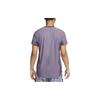 Nike Court Dri-FIT ADV Slam Color Block Crew Neck Short Sleeve T-Shirt Men Tops Gray DV0692-015