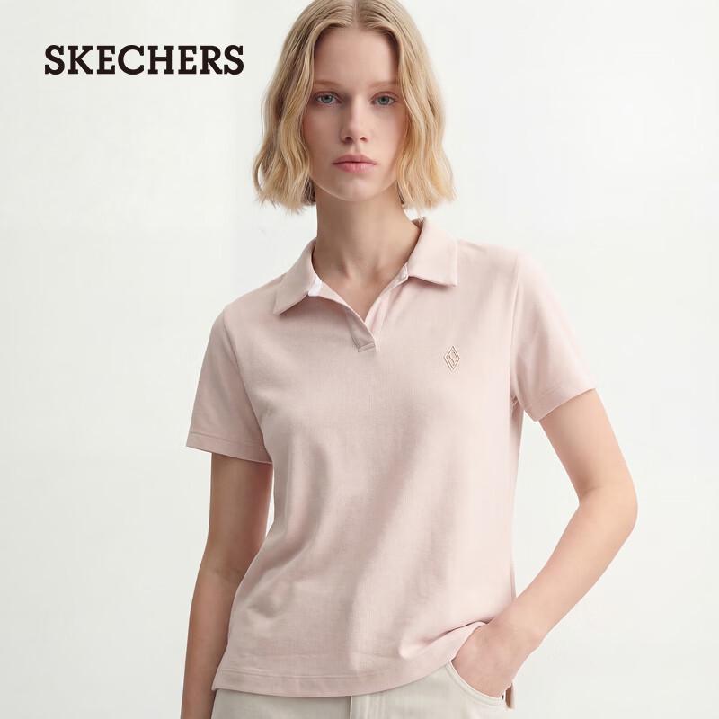 Skechers Women's Moisture-Wicking Short-Sleeve Polo Shirt L226W099