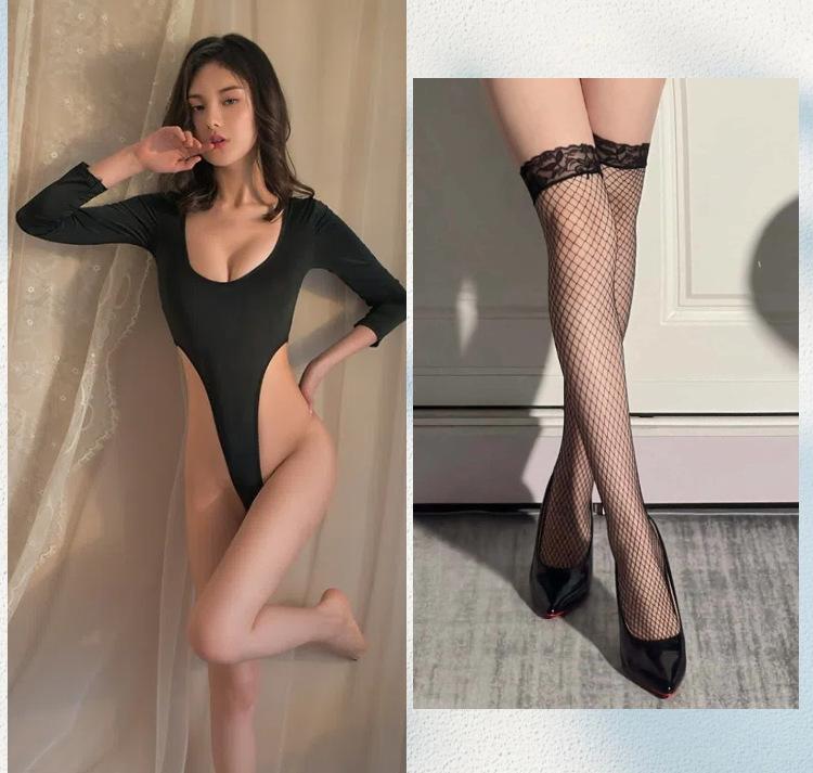 Sex Underwear Sexy Passion Pajamas Open Crotch Free of Pure Desire Suit One-piece Small Chest Uniform Temptation