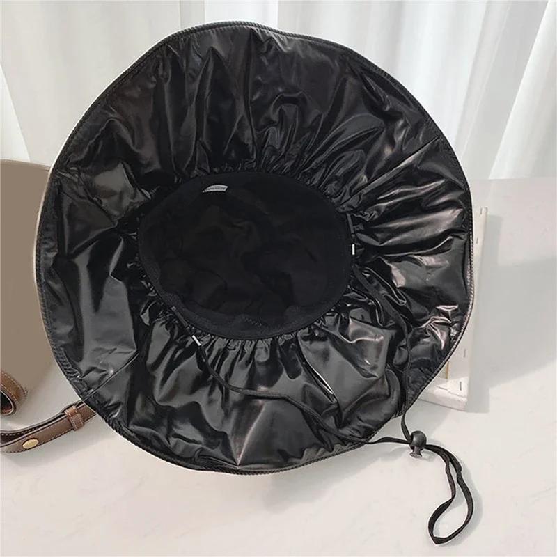 Summer Travel Sun Protection Hat Women Simple Solid Color Outdoor Casual Versatile Large Brim Sunshade Fisherman Cap Breathable