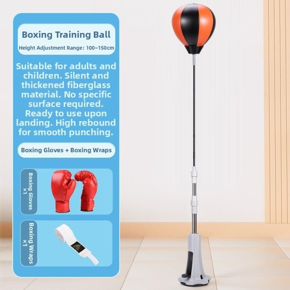 Indoor Boxing Speed Punching Ball Standing Reflex Training Auxiliary Tool  Cardiovascular Health