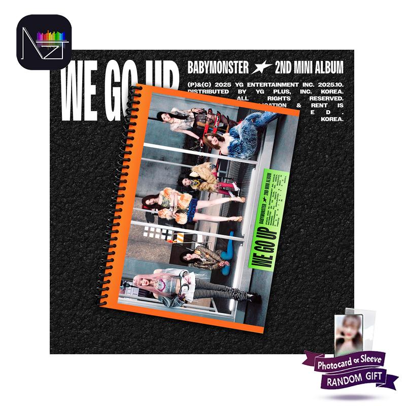 BABYMONSTER 2nd Mini Album [WE GO UP] (GO Ver.)