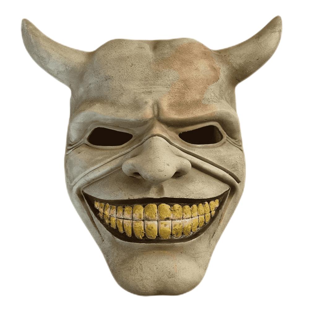 Horror Film Figure Cosplay Face Cover Latex Face Cover Halloween Dress Up Costume Props Party Decor