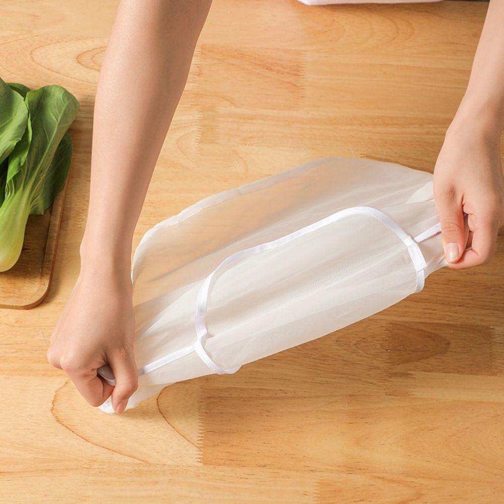 10Pcs Nylon Soy Milk Filter Bag Reusable Strainer Bags Yogurt Filter Net Mesh Filter Bag Vegetables