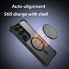 For  Shockproof Armor Translucent Case For Samsung Galaxy S26 S2 S24 S23 Ultra Plus Magnetic Wireless Charge Matte Cover