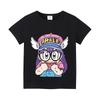 Slump Arale T-shirt Cute Girls Classic Anime Harajuku Cotton Kids Tees Streetwear Toddler Casual Short Sleeve Child Clothes Tops