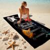1PC Custom Name Guitar Collection Artwork Beach Towel Highly Absorbent And Sand-Resistant Towel for Swimming, Pool, Yoga, And Travel Lightweight