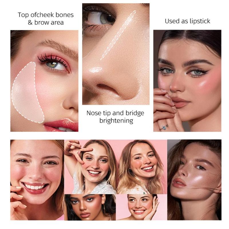 Dimshow Face Contouring Bronzer Stick Multifunctional Highlighter Blush Brightening Sculpt Facial Outline Shadow Cosmetic