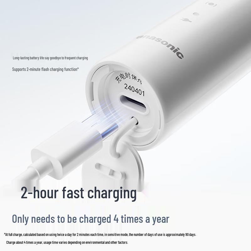 Panasonic Sonic Electric Toothbrush CN plug (adapter included)