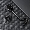 Heavy Duty Stainless Steel Gate Lock Hook and Eye Latch Screen Latches Barn Door Lock Gate Latch