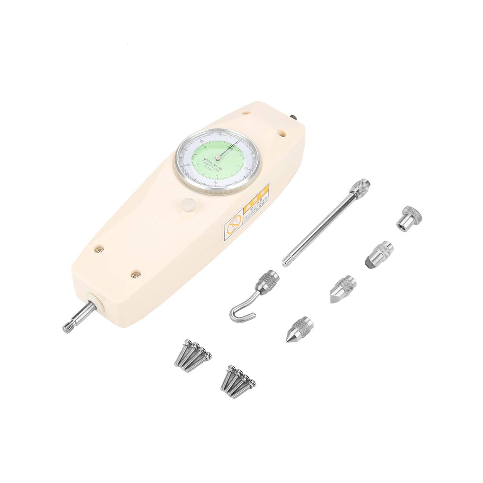 

100N Analog Dynamometer Force Measuring Instrument Tester Push Pull Force Gauge Meter