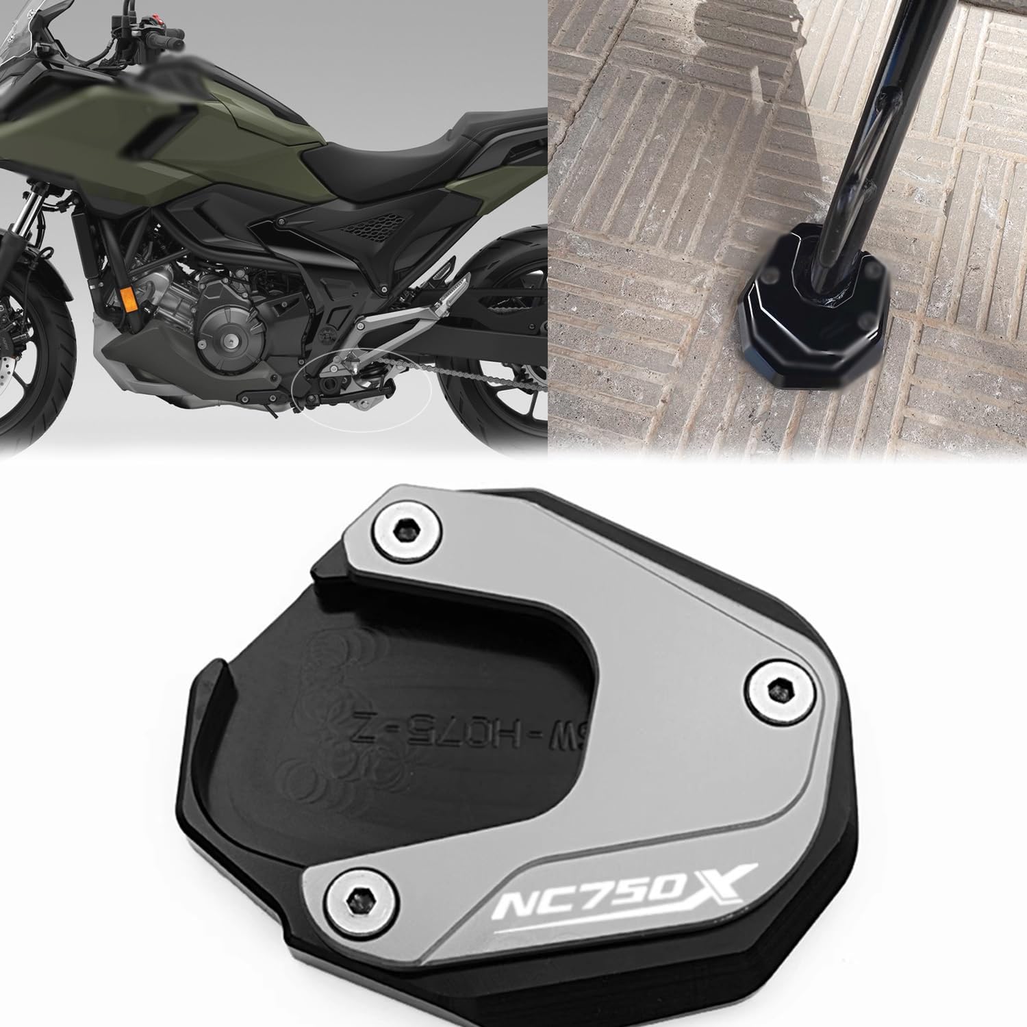 

ДЛЯ 2025 NC750X NC 750X NC750 X 2021-2025 Мотоциклетний Стійка Бічна Стійка Розширювальна Платформа