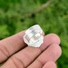 Mothers day Deal Imperial Jasper Gemstone Sterling Silver Stackable Bezel Ring