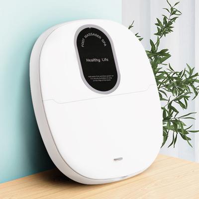 Spa para pies plegable con luz roja, burbujas de calor, temporizador, control de temperatura, tamaño compacto, masajeador para pies para aliviar el estrés