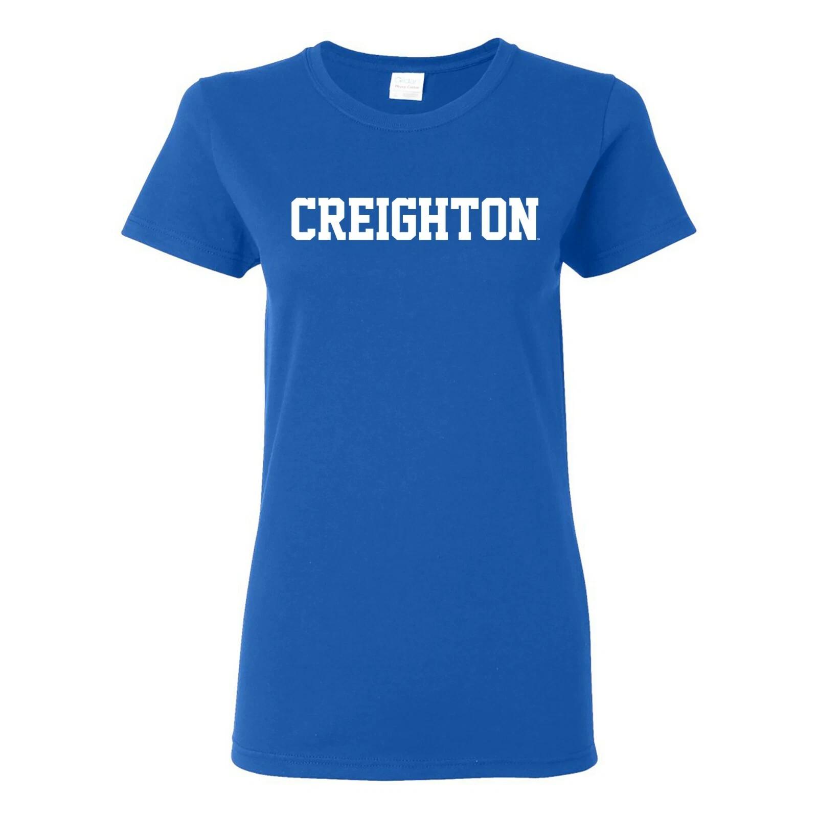 Creighton Bluejays Basic Block Womens T-Shirt M