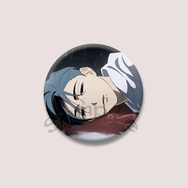 Cute Cartoon Boy Soft Button Pins Alien Stage Ivan Brooches Shirt Backpack Hat Clothing Accessories Fans Collection Badge Gifts