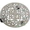 Umora Flower Pot Flower Planter Cast Caster Potted Easy To Floor Decoration Stand, Stand, Pot, Iron, Iron, Wheels, Caddy, Carry, Plants, Move,