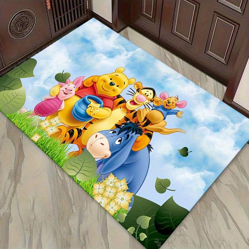 

1pc Winnie the Pooh Pattern Carpet Area Rug Non slip Carpet Hand Washable Floor Mat Suitable For Living Room Bedroom Home Decor Room Decor 60cm by 90cm