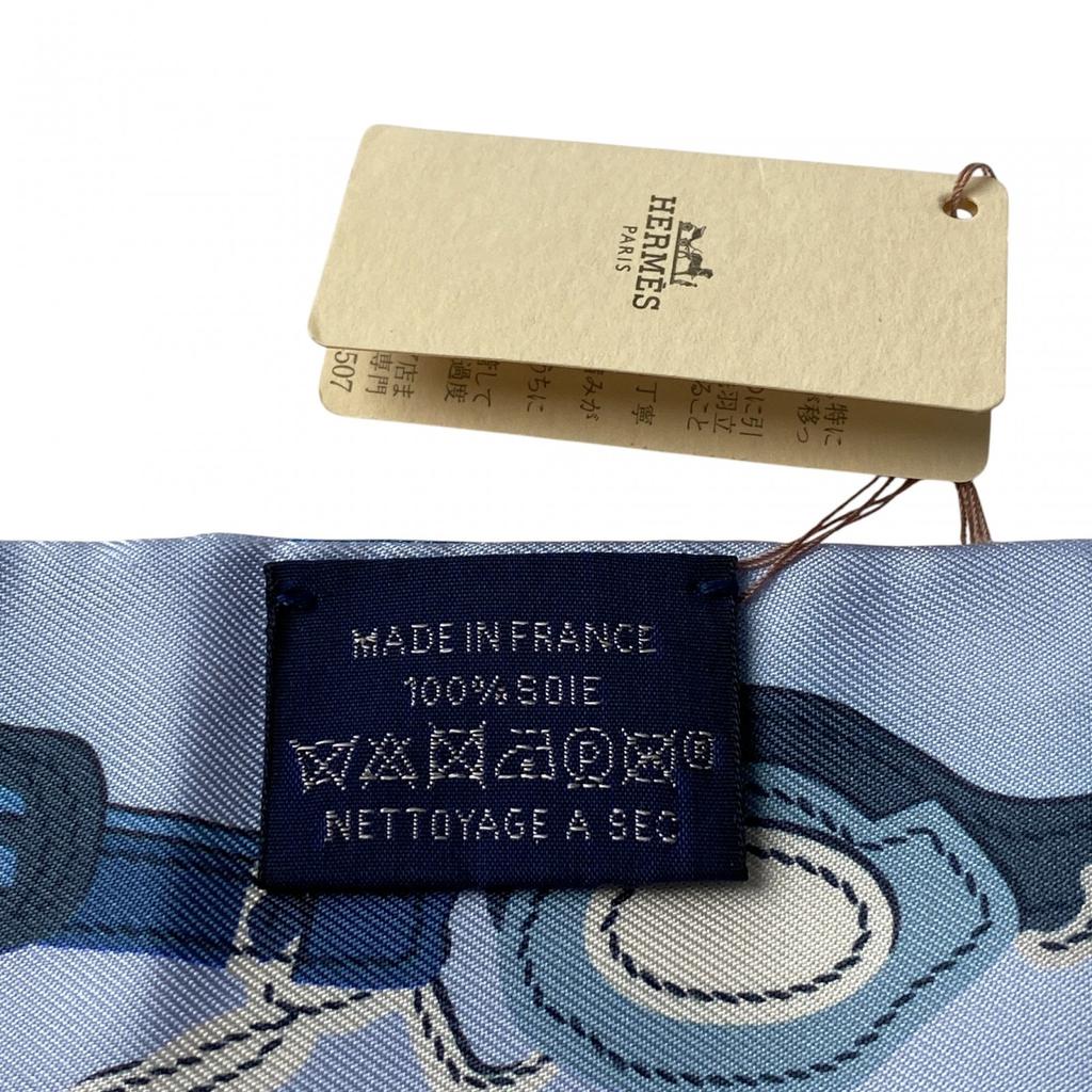 Gebrauchter HERMES-Schal mehrfarbig Seide Damen