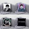 J-Joy D-Division Pillow Case Print Polyester Fiber 40X40 Cm Home Sofa Throw Cushion Cover Decoration