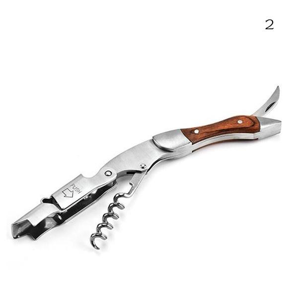 

Многофункциональный штопор для вина из нержавеющей стали, портативный винтовой штопор, открывалка для бутылок, кухонные барные инструменты, аксессуары