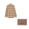 Burberry Men's Point Collar Check Long Sleeve Shirt 80208631
