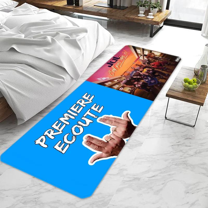 Rapper JuL C'est Pas Des Lol Door Mat Entrance Non-slip Washable Kitchen Carpet Living Room Hallway Rugs Door Mats Bathroom Bath