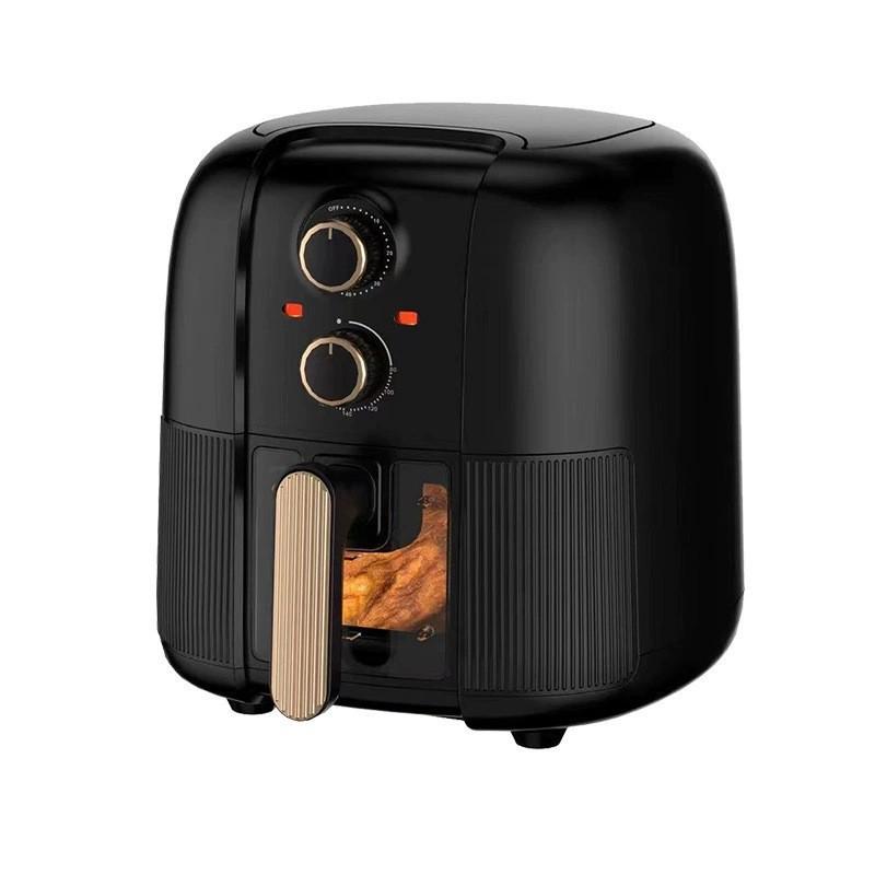 Koreansk Airfryer 110V Multifunktionel Elektrisk Frituregryde, Stor Kapacitet Pommes Frites Maskine