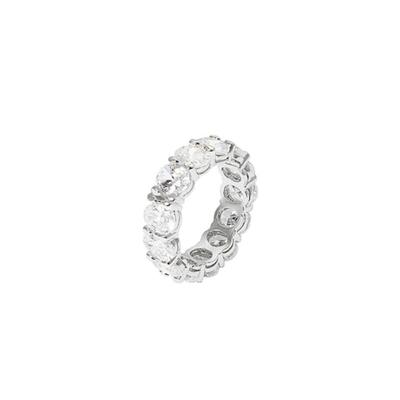 MACIER Ruby Love Ring (Silver)