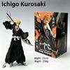 21cm Bleach Anime Figure Kurosaki Ichigo Action Figure Aizen Sousuke/Hitsugaya Toushirou Figurine PVC Model Collection Toy Gifts