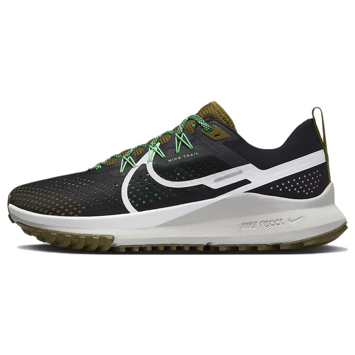 Nike React Pegasus Trail 4 Black Olive Flak Men s DJ6158-006 EU 40.5