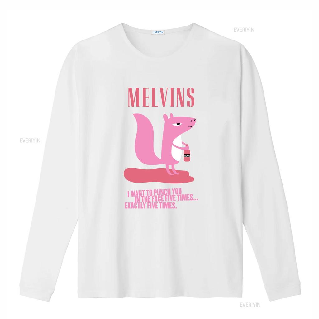 Melvins Band YK T Shirt I Want to Punch You in the NZ vintage Washed Breathable Top For Everyday Wear Soft graphic fashion