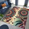 1pc Bohemian Mandala Office Chair Mat - Festival Gift, Non-Slip Carpet for Home Decor, Suitable for All Seasons.P037
