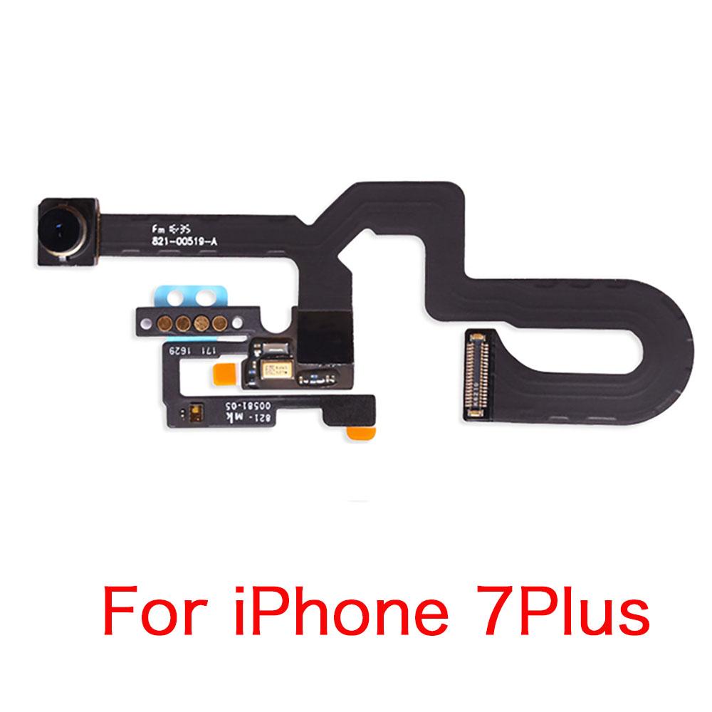 For iPhone 7 7P 8 Plus Front Camera Module With Sensor Proximity Light Face ID Sensor Flex Cable For iPhone X XR XS XSMax
