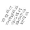 Positive Battery Contact Pressure Buttons 20 Pcs Corrosion Resistant Fit A AA CR2 Batteries for Household Electronics Repair