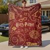 1pc Petrificus Totalus Harry Potter Platform 3 4 Outdoor Flannel Throw Blanket All Season Soft Warmth,Home Decor 1031048
