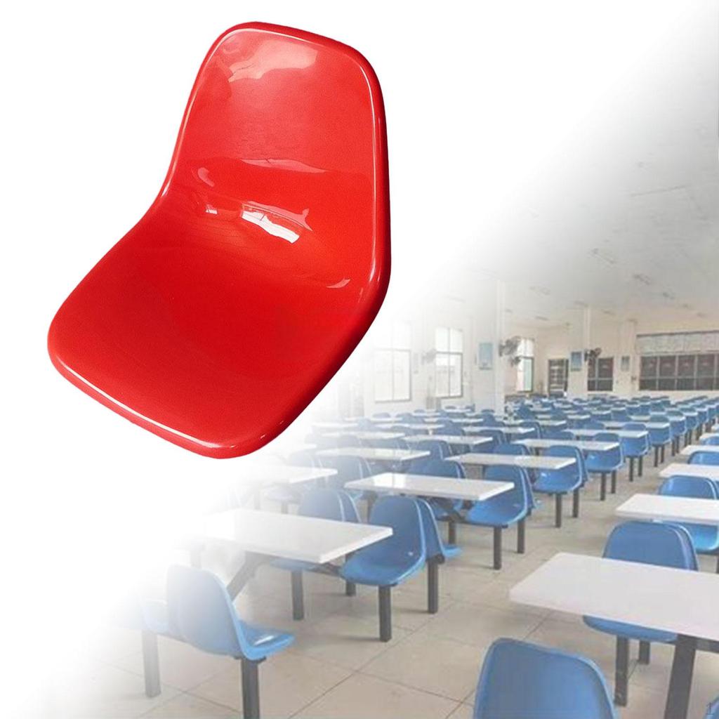Molded Bucket Seat Plastic Cafes Easy to Install Replacement Restaurants Commercial Meal