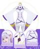 Cosplay Emilia Cosplay Costume Stage School Starting Life in Another World Casual [Nou-satsu] ReZero Dress, Anime, Halloween, Outfit, Festival,