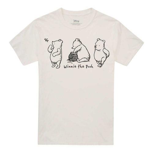 Winnie the Pooh Unisex Adult Classic Outline T-Shirt