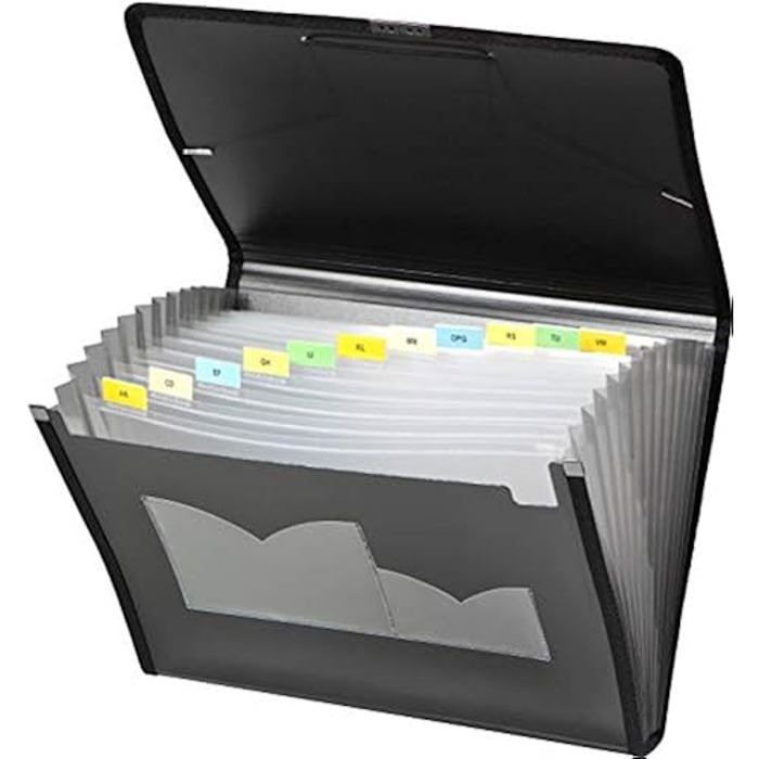 Binder - Carchivo 949679 - 13 Compartments - Blue - Practical and Functional