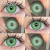 Eyeshare 1 Pair Holland Yearly Contact Lenses Blue Colored Eye Contacts Natural Gray Pupils For Men