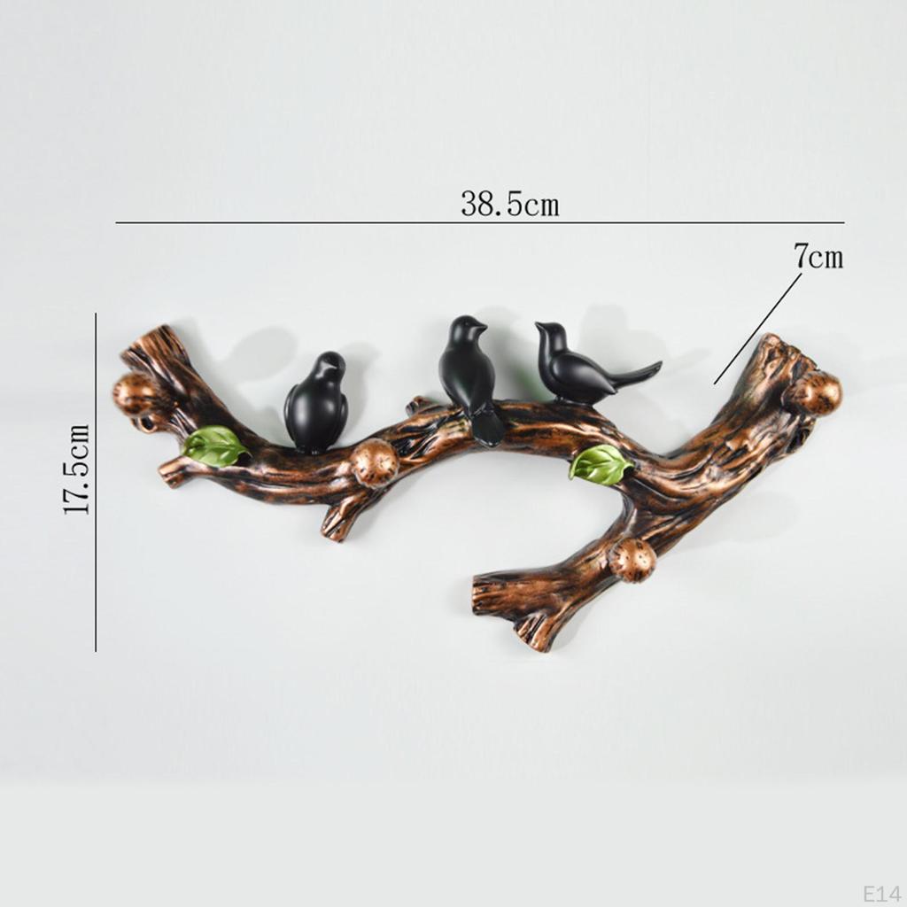 Haczyki Wieszaki Żywiczne Ptaki Nowoczesne Na Płaszcze Ubrania Ręczniki Stojak Organizacja Domu Dekoracja