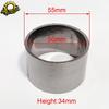1pc/2/4pc Motorbike Parts Muffler Exhaust Pipe Gasket Seal Ring Connector Dirt Pit Bike O-Ring Inner Dia 50mm Outer Dia 55mm