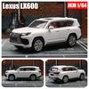 1/64 Lexus LX600 Miniaturmodell JKM Premium SUV Spielzeugauto Fahrzeug Freilaufräder Druckguss Zinklegierung Metall Sammlung Geschenk