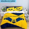 3PCS Hellas-Verona Crest Bedding Set,Including 1pc Duvet Cover And 2pcs Pillowcases Perfect for Bedroom, Dormitory, Fan Christmas Gift