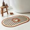 American Style Kitchen Floor Mat Non-slip Washable Household Long Rugs Water-absorbing Oil-absorbing Pad Premium Kitchen Carpet