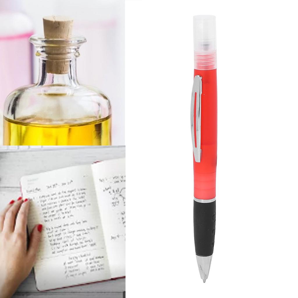 Pen Perfume Spray Bottle Portable 2‑in‑1 Ballpoint Writing Pen Perfume Filling Bottle 3ml