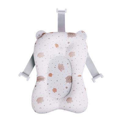Safety Cartoon Anti-Slip Security Rabbit Shower Support Mat Newborn Bath Seat Baby Bath Cushion Infant Bathtub Pad