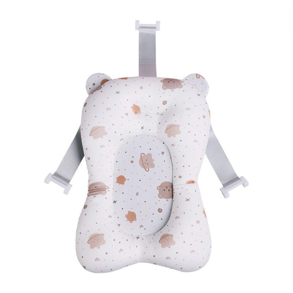 Bear Anti-Slip Security Infant Bathtub Pad Baby Bath Cushion Newborn Bath Seat Shower Support Mat